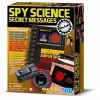 4m Spy Science Secret Messages Kit 3295 – Set mit Experimenten zu Geheimbotschaften für Kinder ab 8 Jahren