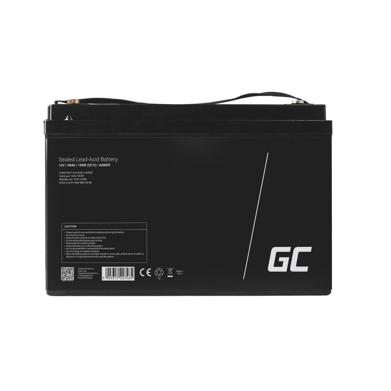 AGM29 - Sealed Lead Acid (VRLA) - 12 V - 1 Stk. - Schwarz - 90 Ah - 5 Year(s)