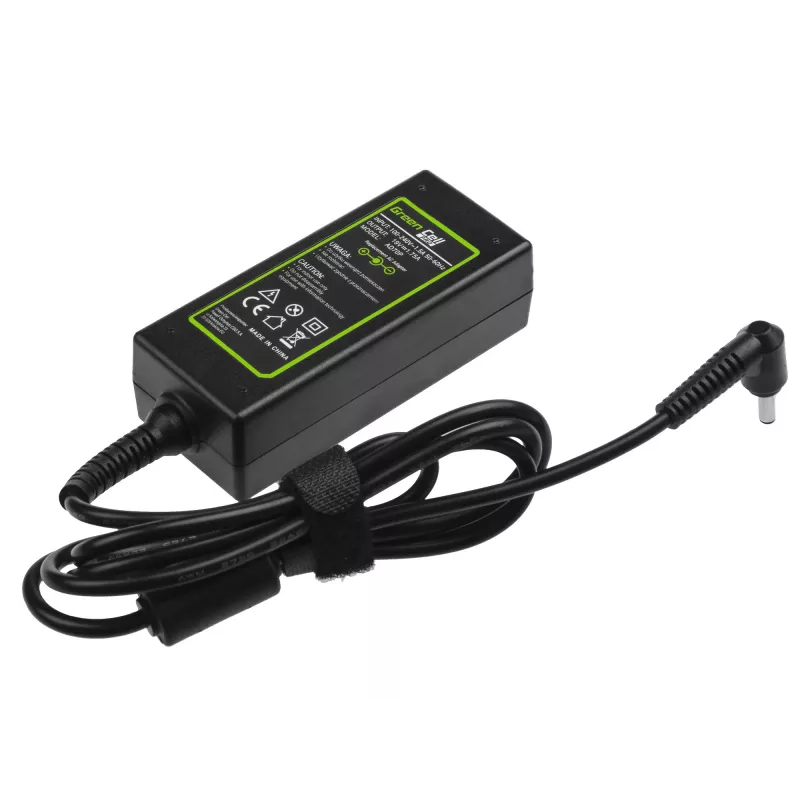 Netzteil Green Cell AD70P für ASUS Laptops, 33W, 19V 1,75A, Indoor, Schwarz