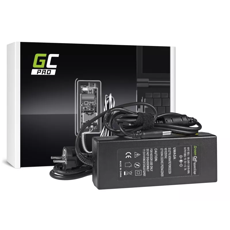 Netzteil Grün Cell AD35P 130 W AC/DC 19,5 V 6,7 A für Laptops, für den Innenbereich, schwarz