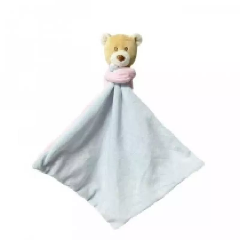 Plüschtier TULILO Teddybär Milus 25 cm – Plüsch-Babyspielzeug, Rosa und Blau