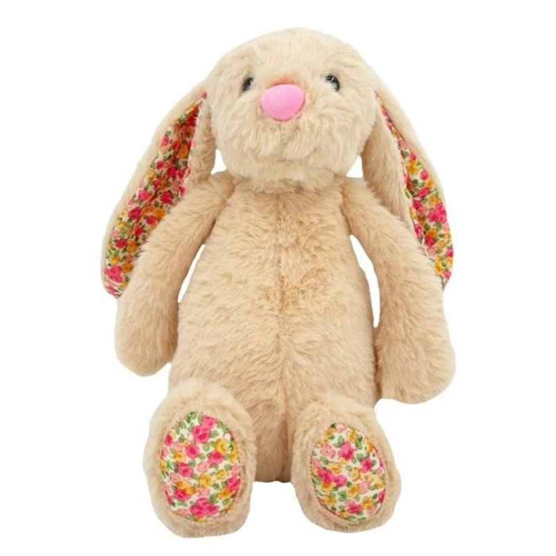 Stofftier Hase TULILO MichaeI 25 cm Beige Plüschmaskottchen