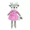 Plüschtier TULILO Celinka Hirsch 35 cm weiches Stofftier, Spielzeug für Kinder
