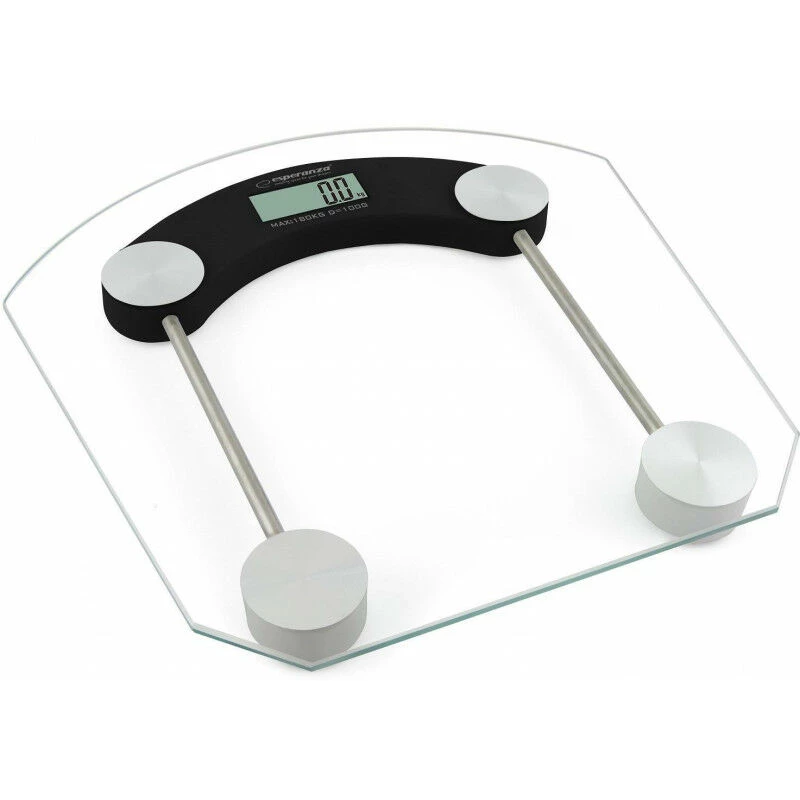 Esperanza - Personenwaage Badezimmer Nza Pilates EBS008K Transparente Farbe (EBS008K)