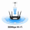 Cudy LT400 Wireless Router Fast Ethernet Single-band (2.4 GHz) 4G Schwarz