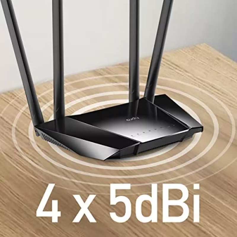 Cudy LT400 Wireless Router Fast Ethernet Single-band (2.4 GHz) 4G Schwarz