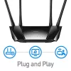 Cudy LT400 Wireless Router Fast Ethernet Single-band (2.4 GHz) 4G Schwarz