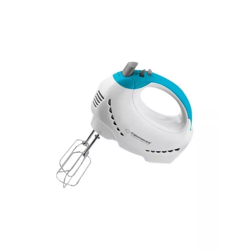 Esperanza EKM010 Handmixer 300 W Hellblau, Weiß