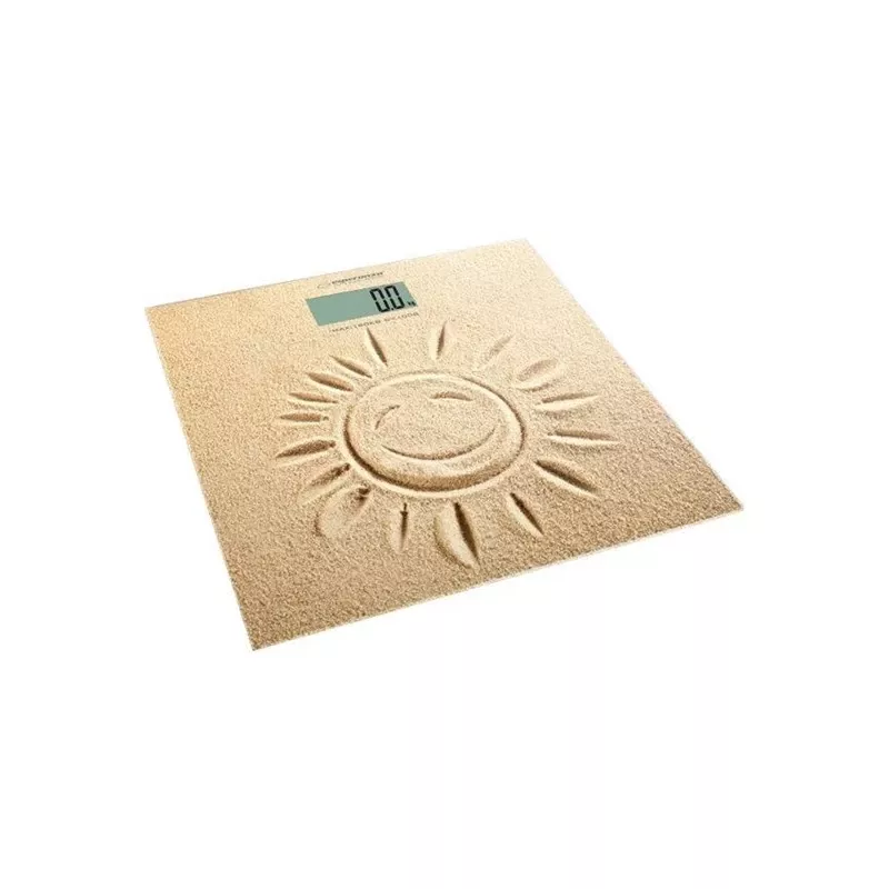 Esperanza EBS006 Personenwaage Elektronische Personenwaage Quadratisch Beige