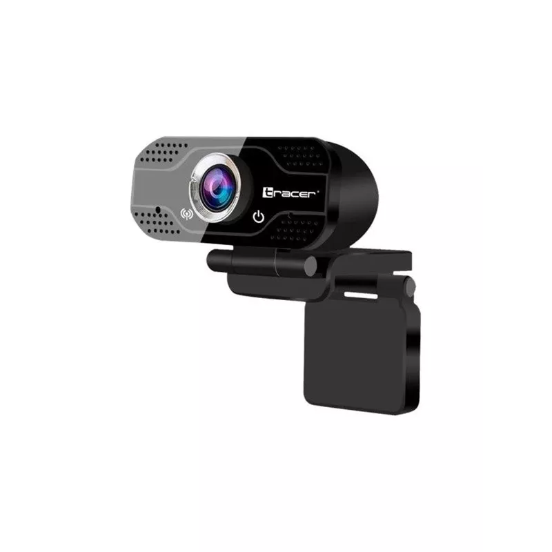 Webcam Tracer WEB007 2 MP 1920 x 1080 Pixel USB 2.0 Schwarz