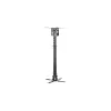 Deckenhalterung 45-76 cm für Projektor P-107B 15 kg schwarz