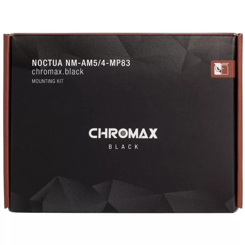 Montagekit Noctua NM-AM5/4-MP83 CHROMAX.Schwarz Schwarz AM4 AM5