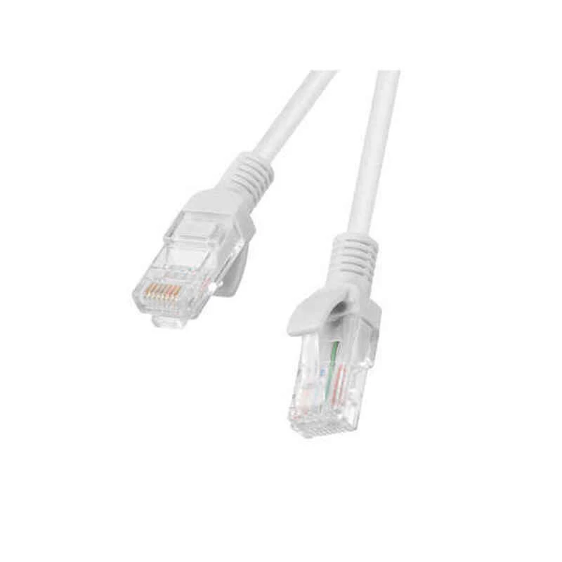 Netzwerkkabel LANBERG PCU6-10CC-0150-S Cat6 U/UTP RJ-45 auf RJ-45 1,5 m Grau