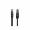 Netzwerkkabel LANBERG PCU6-10CU-0050-BK Cat6 U/UTP RJ-45 0,5 m Schwarz