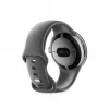 Google Pixel Watch – poliertes Silber – Smartwatch mit Armband