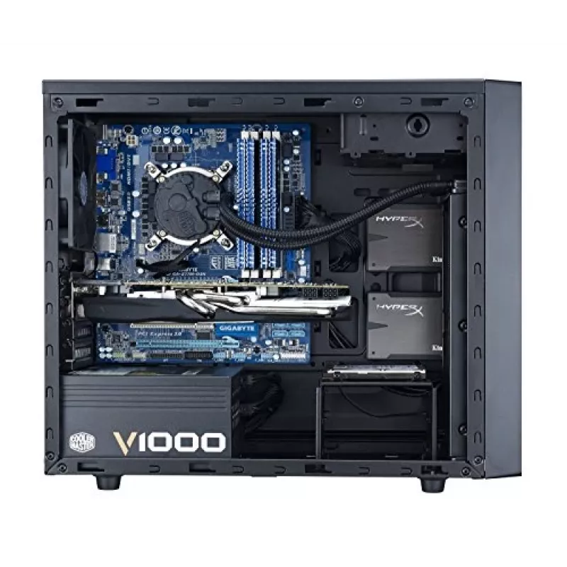 Cooler Master N200 - Tower - Mini ITX / Micro ATX - ohne Netzteil (ATX / PS/2)