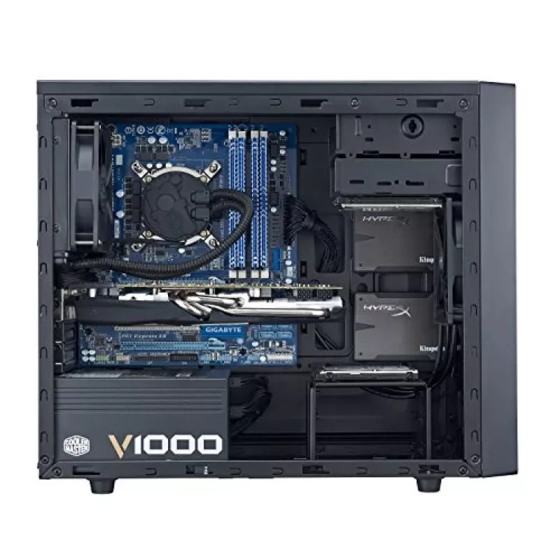 Cooler Master N200 - Tower - Mini ITX / Micro ATX - ohne Netzteil (ATX / PS/2)
