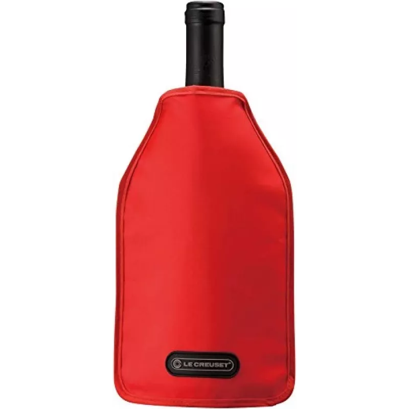 Le Creuset Weinflaschen-Kühlmanschette - Rot