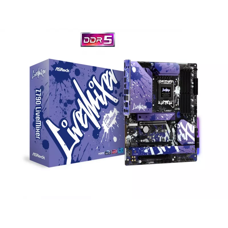 ASRock Z790 LiveMixer ATX LGA1700 DDR5 Motherboard