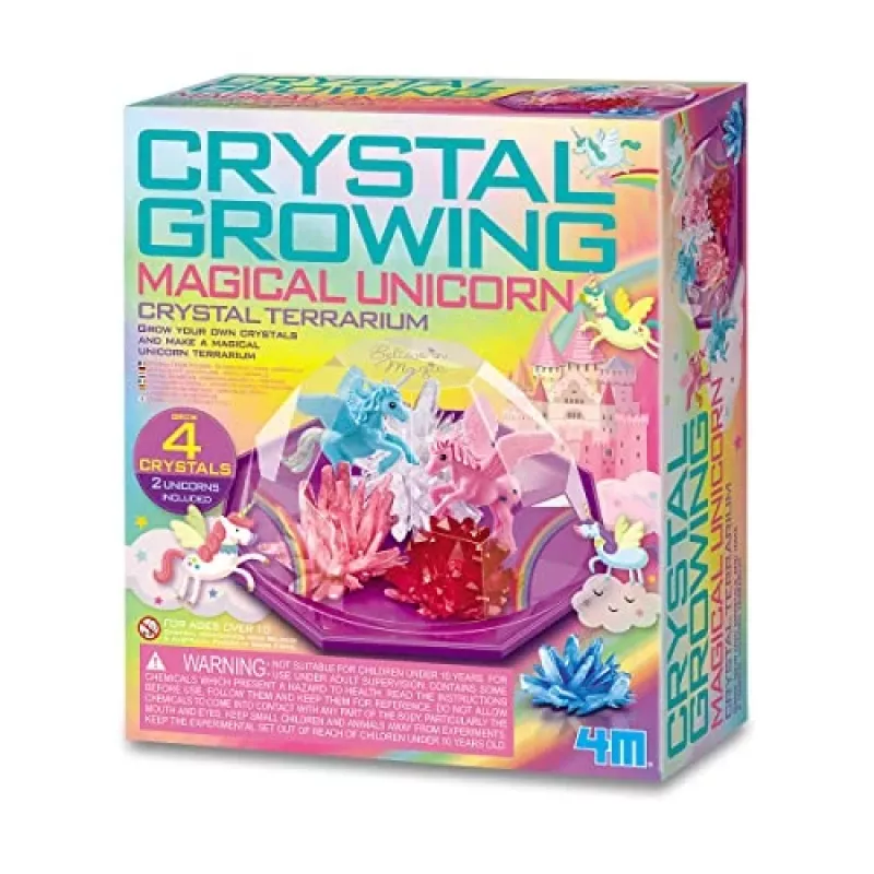 4M Einhorn-Kristall-Terrarium, Lernset