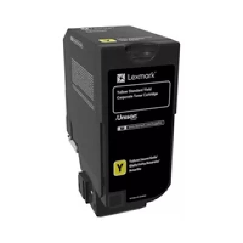 Lexmark 74C2SYE Tonerkartusche 1 Stück Original Gelb