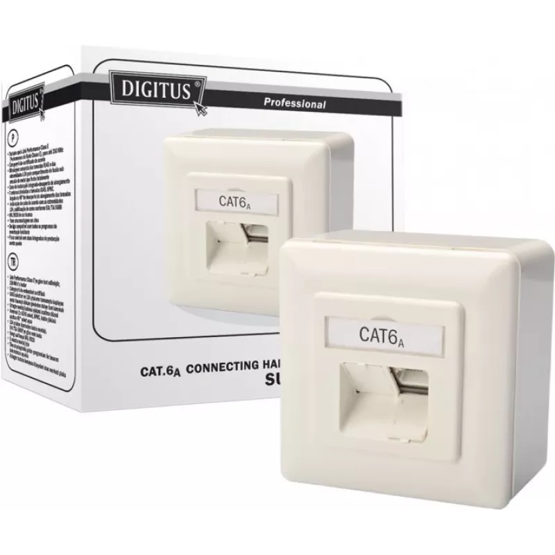 Netzwerkdose Digitus CAT 6A Klasse EA DN-9007-S-1