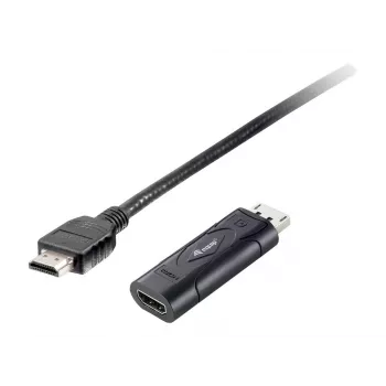 Equip DisplayPort-auf-HDMI-Adapter, 0,2 m, DisplayPort, HDMI, Stecker, Buchse, 1920 x 1080 Pixel