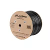 Lanberg LCU6-21CU-0305-BK Netzwerkkabel Schwarz 305 m Cat6 U/UTP (UTP) Außenbereich