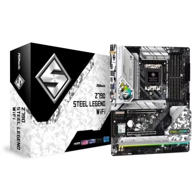 ASRock Z790 Steel Legend WiFi ATX Motherboard
