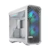 PC-Gehäuse Fractal Design Torrent White – unterstützt ATX, EATX, microATX, ITX; 2x180 mm Frontlüfter; 2,5-Zoll/3,5-Zoll-Einschübe