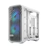PC-Gehäuse Fractal Design Torrent White – unterstützt ATX, EATX, microATX, ITX; 2x180 mm Frontlüfter; 2,5-Zoll/3,5-Zoll-Einschübe