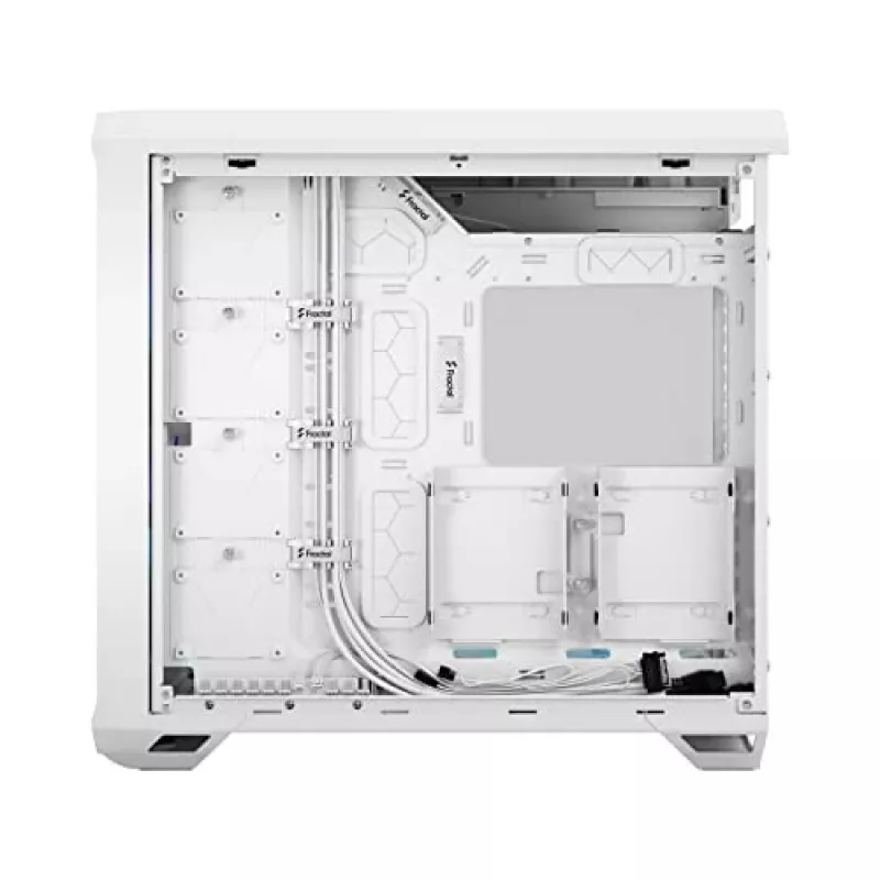 PC-Gehäuse Fractal Design Torrent White – unterstützt ATX, EATX, microATX, ITX; 2x180 mm Frontlüfter; 2,5-Zoll/3,5-Zoll-Einschübe