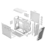 PC-Gehäuse Fractal Design Torrent White – unterstützt ATX, EATX, microATX, ITX; 2x180 mm Frontlüfter; 2,5-Zoll/3,5-Zoll-Einschübe