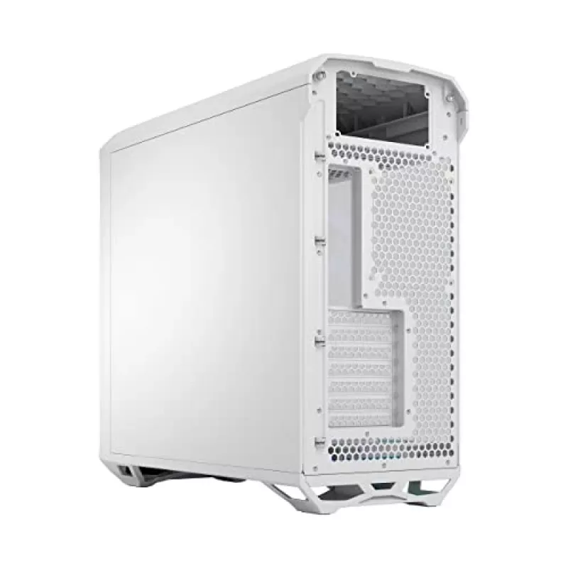 PC-Gehäuse Fractal Design Torrent White – unterstützt ATX, EATX, microATX, ITX; 2x180 mm Frontlüfter; 2,5-Zoll/3,5-Zoll-Einschübe