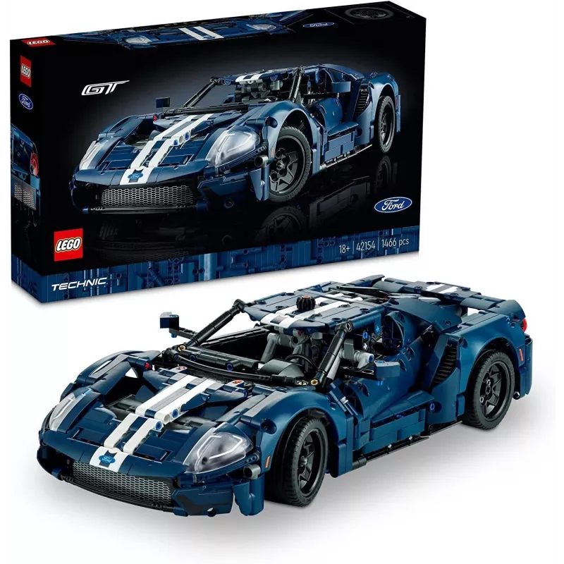 LEGO 42154 Technic 2022 Ford GT Modellbausatz für Erwachsene