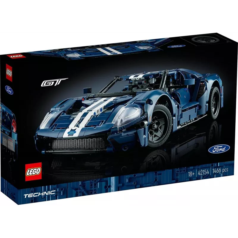 LEGO 42154 Technic 2022 Ford GT Modellbausatz für Erwachsene