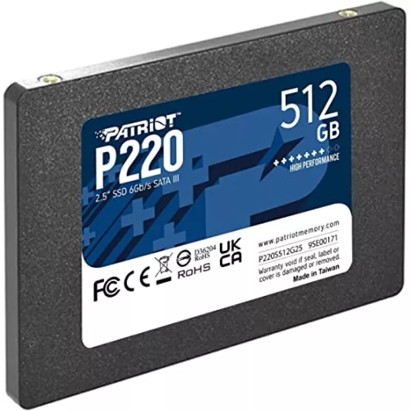 Patriot Memory P220 512GB 2.5 Serial ATA III (P220S512G25)
