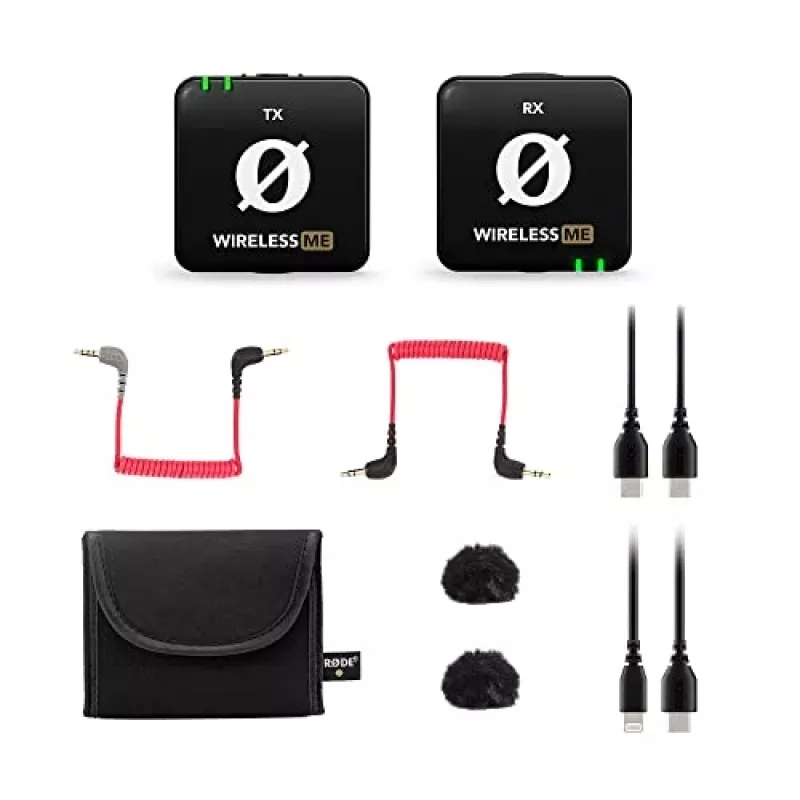 WIME RODE WIRELESS ME Dual-Channel Wireless Microphone System Vloggers Podcasters