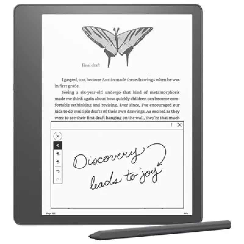 Amazon Kindle Scribe – 25,9 cm (10,2″) – E-Paper – AZW – AZW3 – DOC – DOCX – HTML – MOBI – PDF – PRC – TXT – ePub – GIF – JPEG – PNG – 16 GB – USB Typ-C (CF95291)