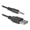 DEFENDER SPK-240 kabelgebundene Desktop-Lautsprecher, 2.0, 6 W RMS, USB-Stromversorgung, 3,5 mm, schwarz