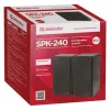 DEFENDER SPK-240 kabelgebundene Desktop-Lautsprecher, 2.0, 6 W RMS, USB-Stromversorgung, 3,5 mm, schwarz