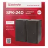 DEFENDER SPK-240 kabelgebundene Desktop-Lautsprecher, 2.0, 6 W RMS, USB-Stromversorgung, 3,5 mm, schwarz