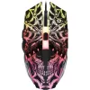 Gaming-Maus DEFENDER GM-670L Beidhändig optisch, 2400 DPI, 5 Tasten, kabelgebunden, schwarz, RGB