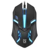 Kabelgebundene optische Maus DEFENDER CYBER MB-560L — beidhändig, 1200 DPI, USB Typ-A, 2 Tasten, schwarz