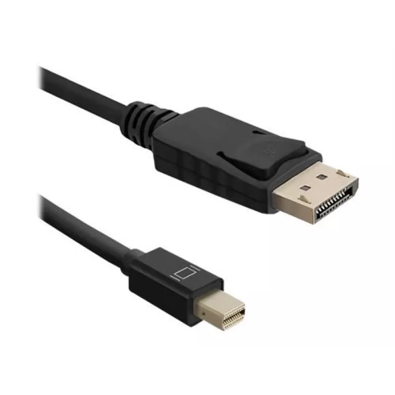 DisplayPort-Kabel Qoltec 50434 1,8 m Mini DisplayPort Schwarz