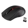 Kabellose optische Maus Rebeltec GALAXY schwarz/rot Schnittstelle
