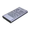 SSD-Gehäuse Unitek S1206A für 2× M.2 NVMe PCIe Gen3 x4 Laufwerke, USB 3.2 Gen 2 (10 Gbit/s), Aluminium, USB-C, inklusive Netzteil
