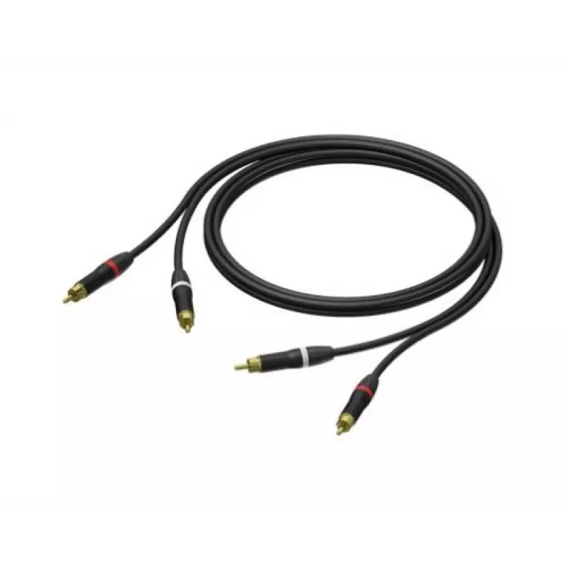 2X RCA/CINCH MALE-2X RCA/CINCH MALE ULTRAFK 1