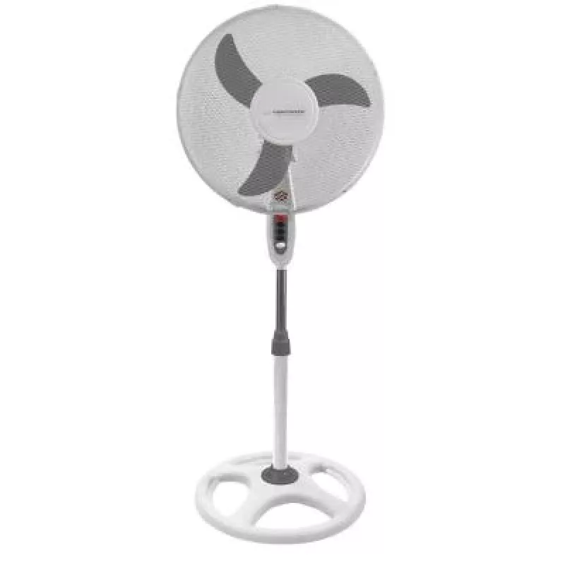 Esperanza EHF002WE, 16-Zoll-Standventilator, Weiß und Grau