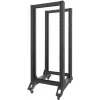 Lanberg OR01-6827-B Rack 27U Freistehendes Gestell Schwarz (OR01-6827-B)